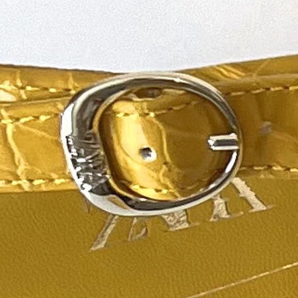 🎈HOST PICK🎈NEW! Zara Yellow Croc Embossed Point-toe Slingback Flats Size 36 - Picture 14 of 14